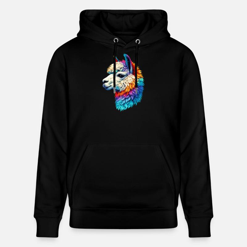 Alpaga - Sweat à capuche bio CRUISER Stanley/Stella Unisexe - noir