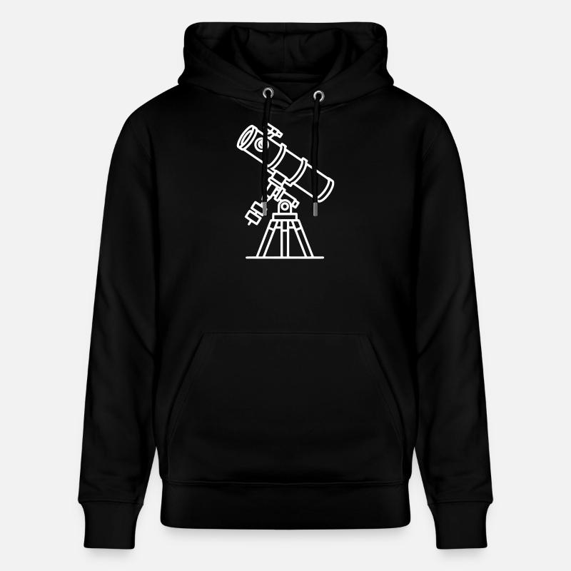 Télescope - Sweat à capuche bio CRUISER Stanley/Stella Unisexe - noir