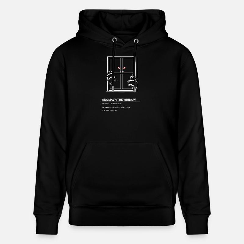 Backrooms the Window white - Stanley/Stella Unisex Bio-Hoodie CRUISER - Schwarz