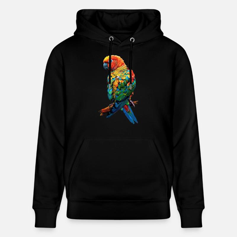 Sittiche - Stanley/Stella Unisex Bio-Hoodie CRUISER  - Schwarz