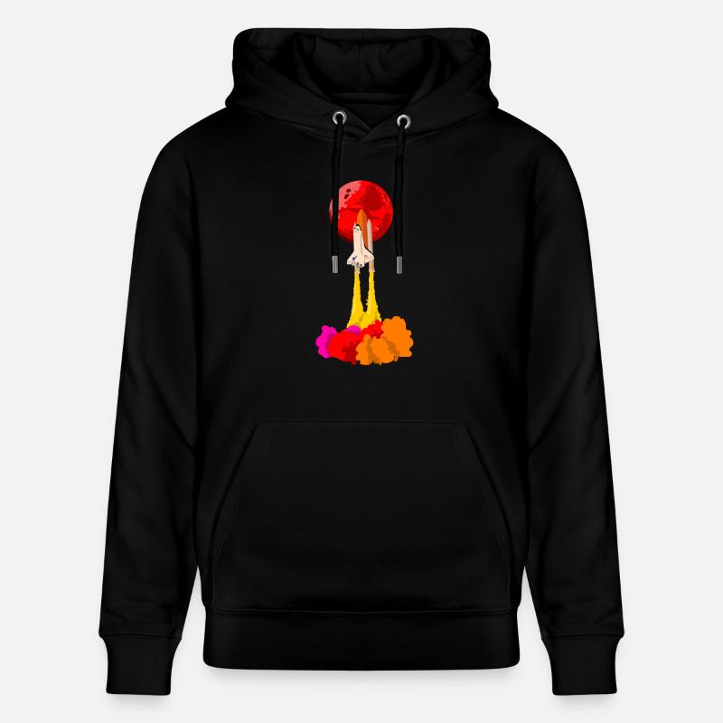 Fusée - Sweat à capuche bio CRUISER Stanley/Stella Unisexe - noir