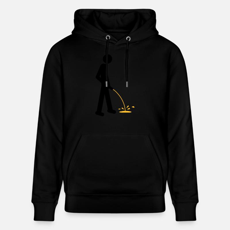 Pee - Stanley/Stella Unisex Bio-Hoodie CRUISER  - Schwarz