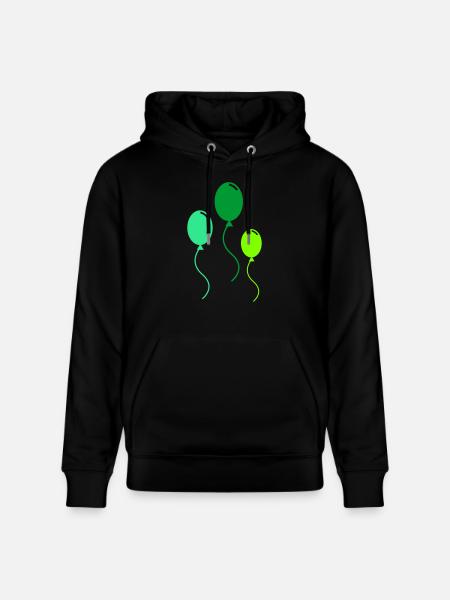 ballons - Sweat à capuche bio CRUISER Stanley/Stella Unisexe - noir