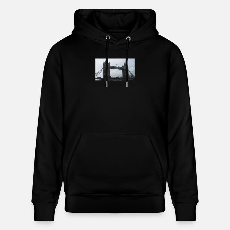 Tower Bridge Londres - Sweat à capuche bio CRUISER Stanley/Stella Unisexe - noir