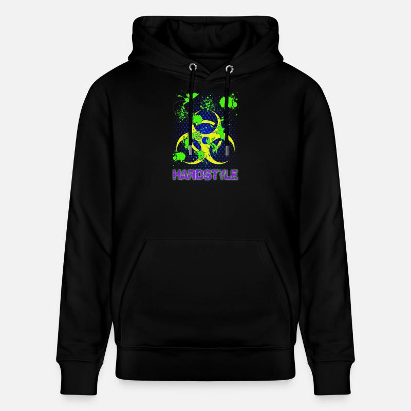 Splash Hardstyle Techno Trance House - Sweat à capuche bio CRUISER Stanley/Stella Unisexe - noir