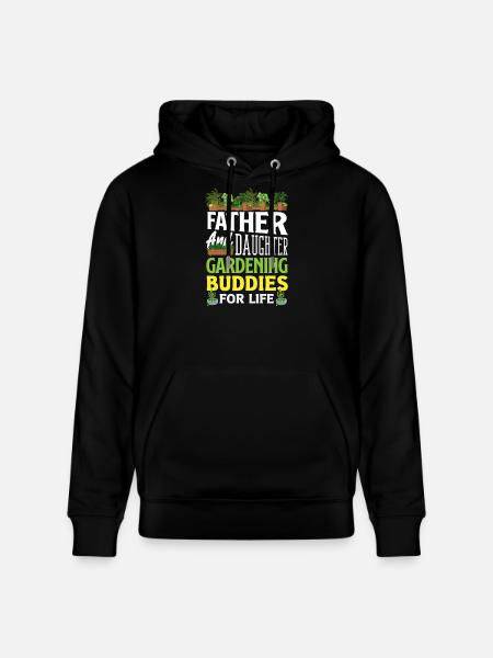 Garden & Plant Lovers Gifts - Stanley/Stella CRUISER Unisex Organic Hoodie - black
