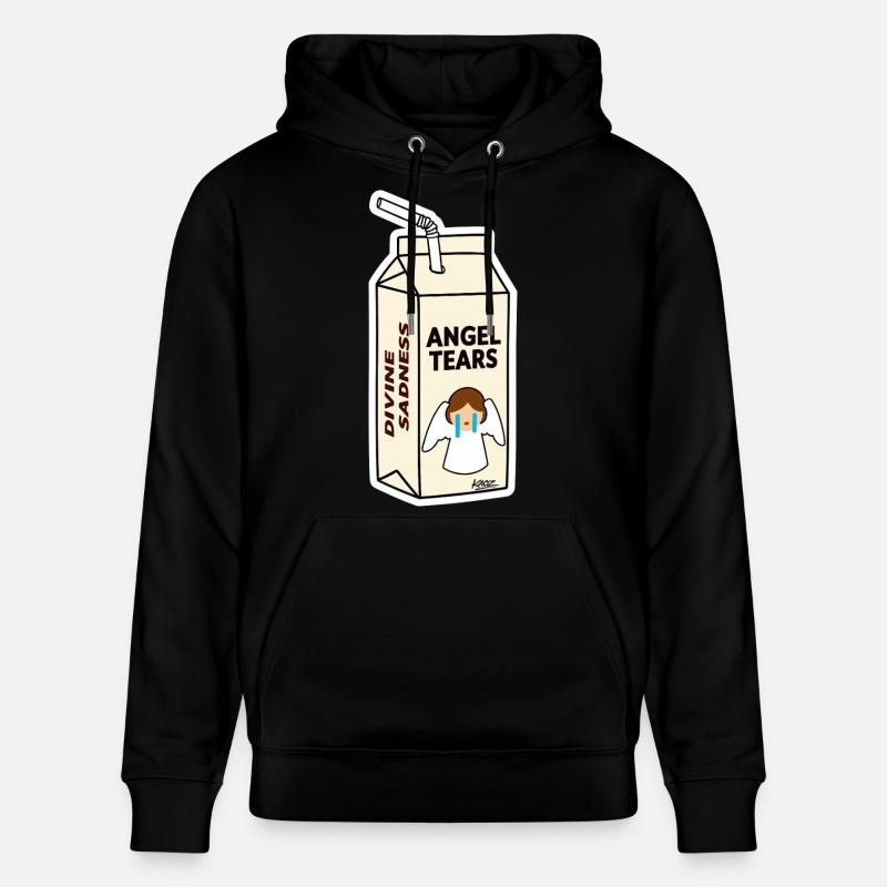 Carton des Larmes d’Ange - Sweat à capuche bio CRUISER Stanley/Stella Unisexe - noir