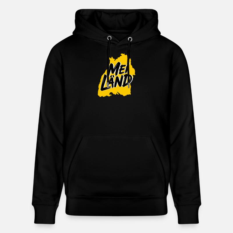 Mei Länd Bade-Wurtemberg - Sweat à capuche bio CRUISER Stanley/Stella Unisexe - noir