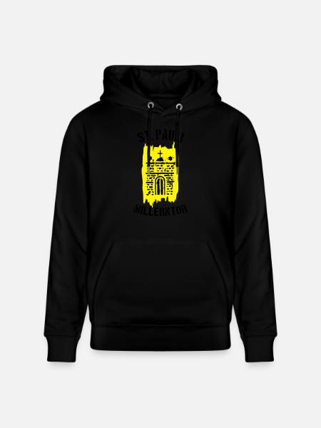 St.Paui Millerntor - Stanley/Stella Unisex Bio-Hoodie CRUISER  - Schwarz