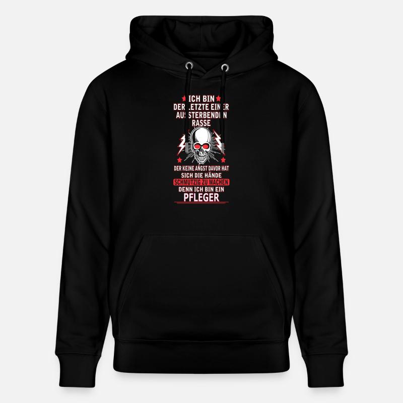 PFLEGER - Stanley/Stella Unisex Bio-Hoodie CRUISER  - Schwarz