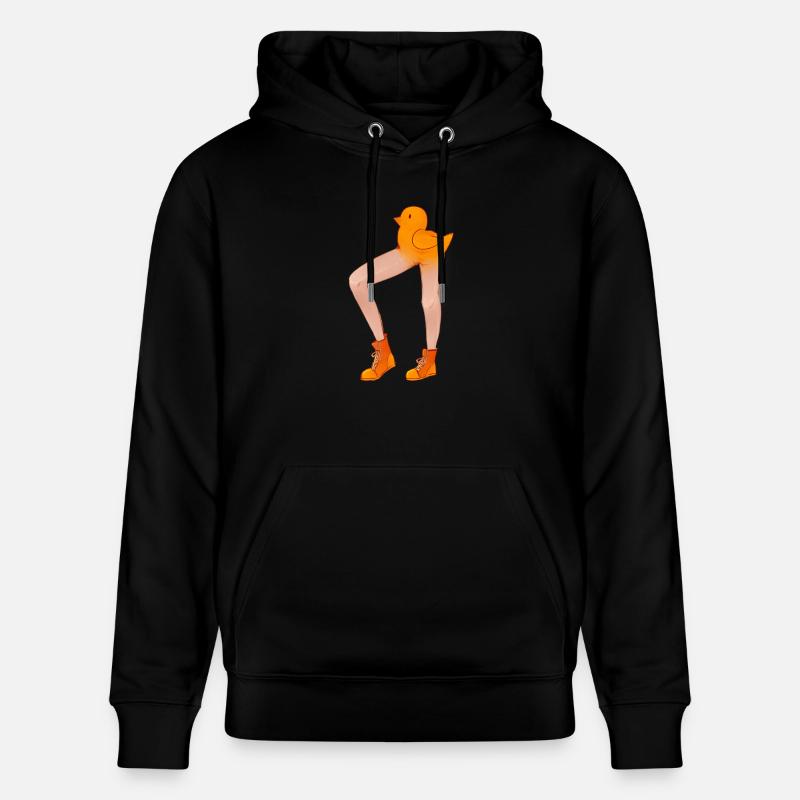 DUCK - Sweat à capuche bio CRUISER Stanley/Stella Unisexe - noir