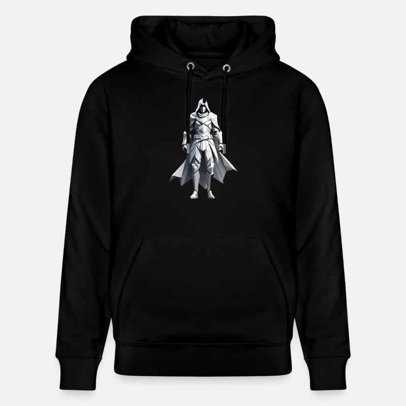 Assassin - Low Poly Videogame Design - Stanley/Stella Unisex Bio-Hoodie CRUISER  - Schwarz