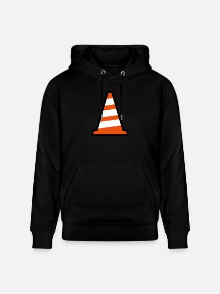 Cone - Stanley/Stella CRUISER Unisex Organic Hoodie - black