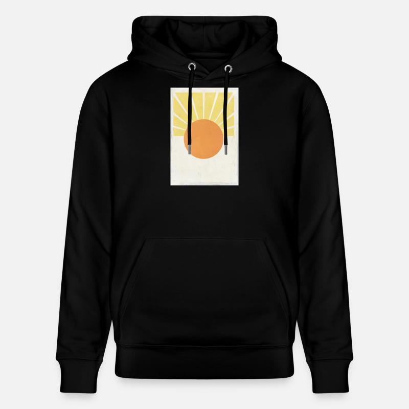 Sonne - Stanley/Stella Unisex Bio-Hoodie CRUISER - Schwarz