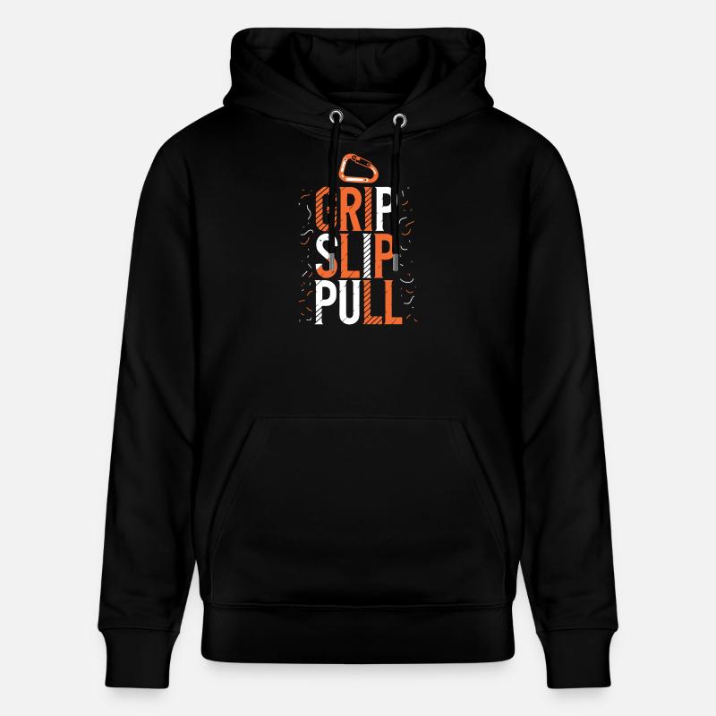 Grip Slip Pull Escalade - Sweat à capuche bio CRUISER Stanley/Stella Unisexe - noir