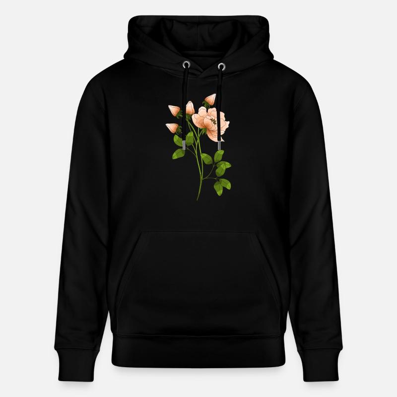 Fleur - Sweat à capuche bio CRUISER Stanley/Stella Unisexe - noir