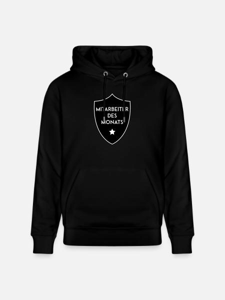 MITARBEITER DES MONATS - Stanley/Stella Unisex Bio-Hoodie CRUISER - Schwarz