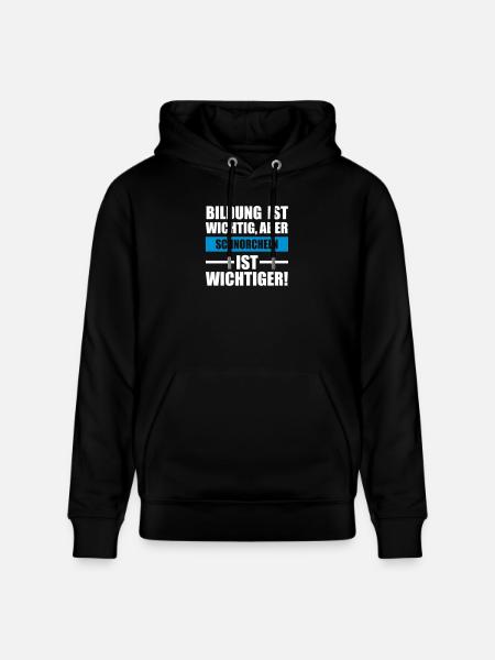 Schnorcheln Sportart - Stanley/Stella Unisex Bio-Hoodie CRUISER  - Schwarz