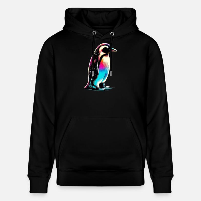 Pingouin - Sweat à capuche bio CRUISER Stanley/Stella Unisexe - noir