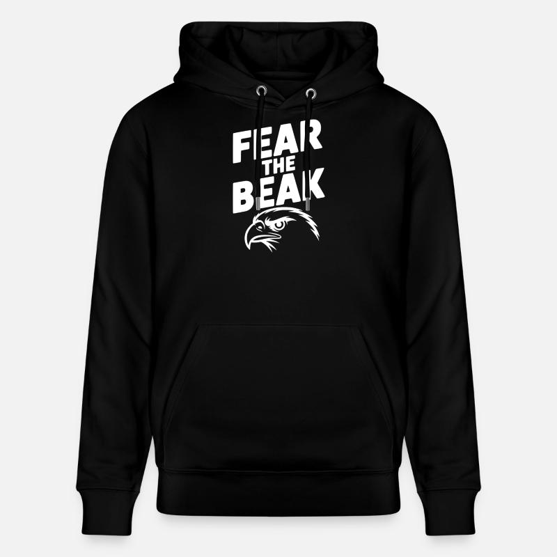 Peur du bec - Sweat à capuche bio CRUISER Stanley/Stella Unisexe - noir
