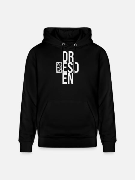 DR ESD EN - Stanley/Stella CRUISER Unisex Organic Hoodie - black