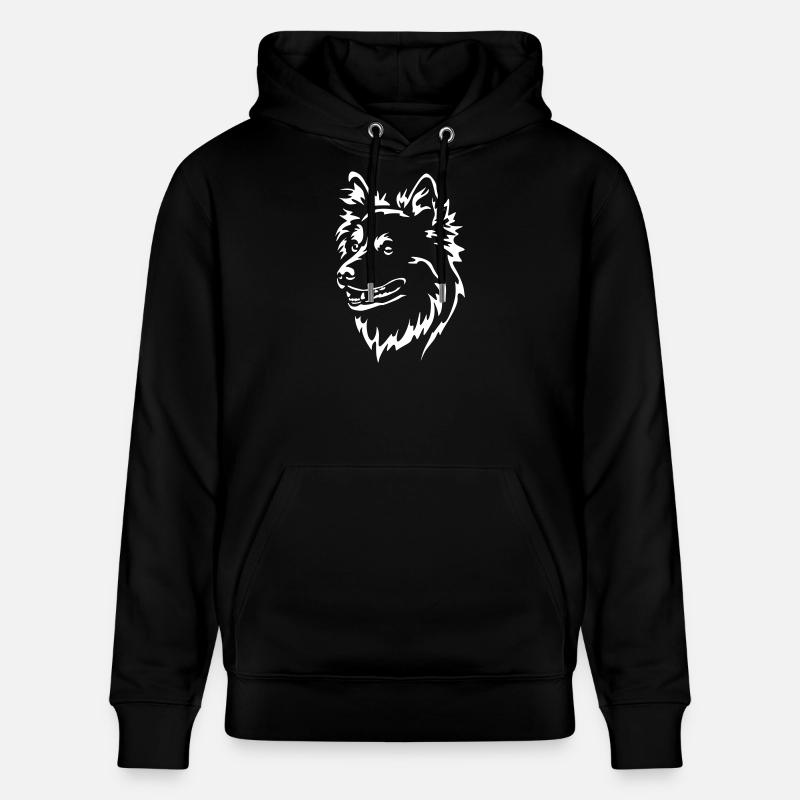 Islandspitz tête « Black Edition » - Sweat à capuche bio CRUISER Stanley/Stella Unisexe - noir