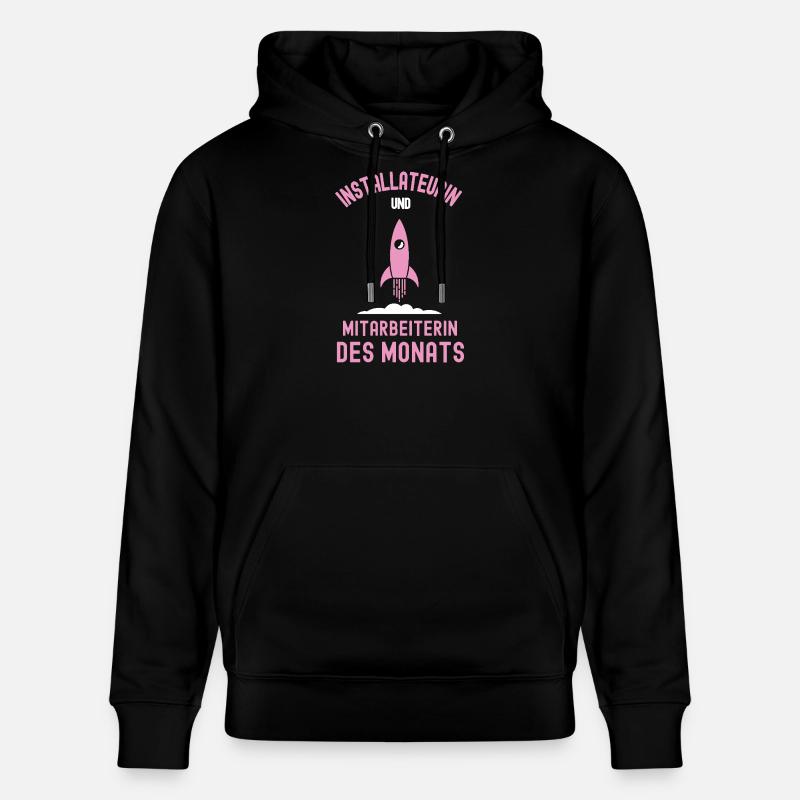 Meilleur Employé Plombier du Mois - Sweat à capuche bio CRUISER Stanley/Stella Unisexe - noir
