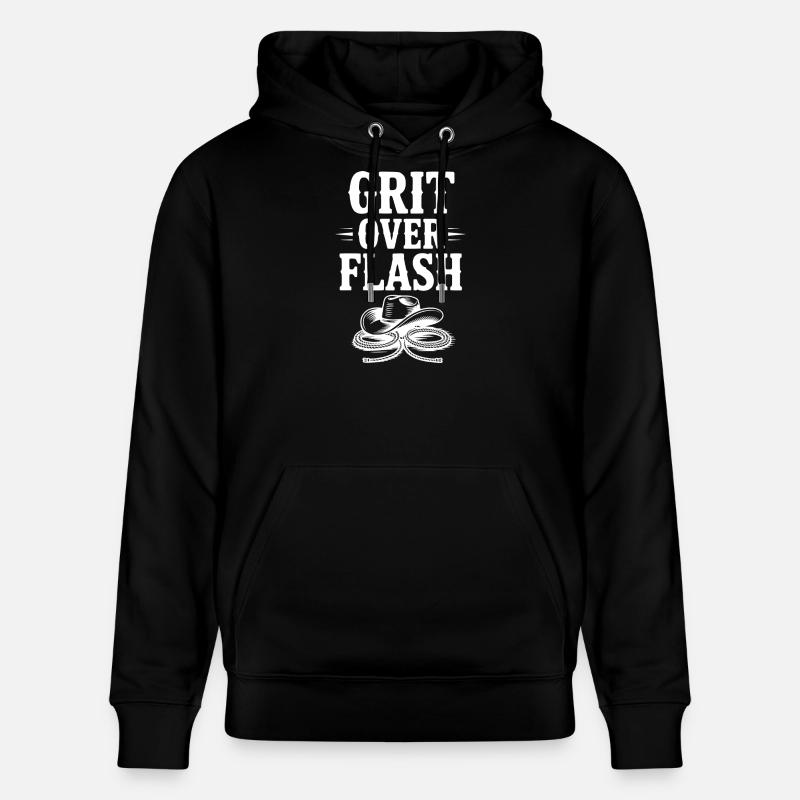 Grit Over Flash - Sweat à capuche bio CRUISER Stanley/Stella Unisexe - noir