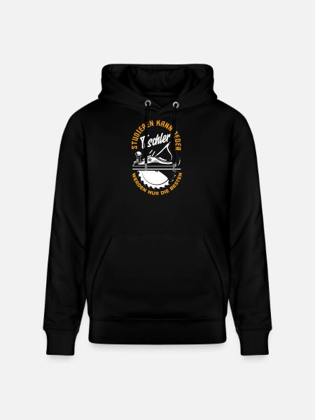 Tischler Werden Nur Beste - Stanley/Stella Unisex Bio-Hoodie CRUISER  - Schwarz