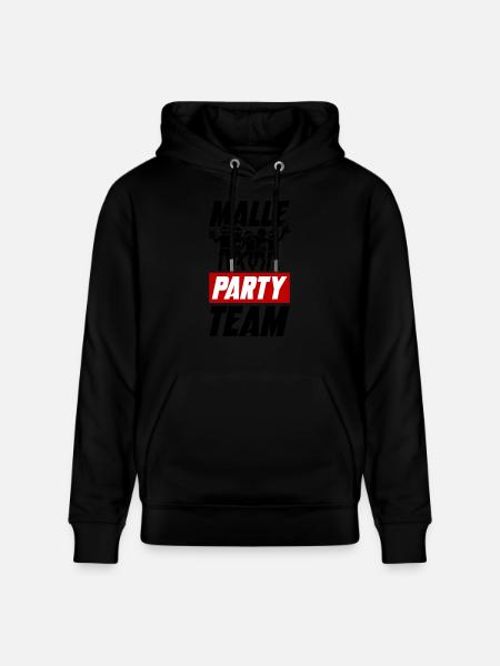 Malle Party Team - Stanley/Stella CRUISER Unisex Organic Hoodie - black