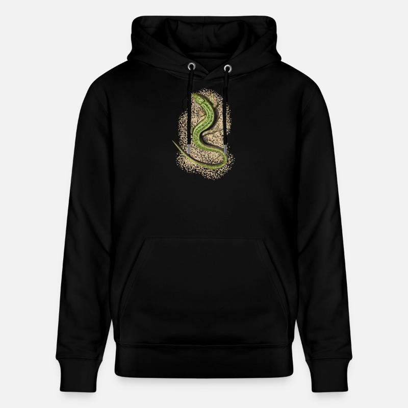 Lizard - Sweat à capuche bio CRUISER Stanley/Stella Unisexe - noir