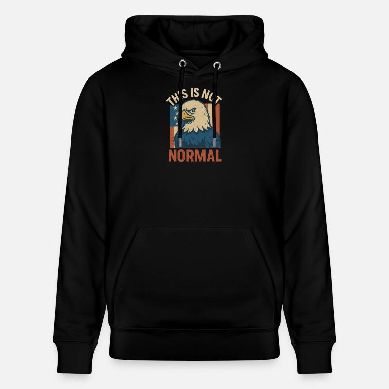 Pas un Patriot Eagle normal - Sweat à capuche bio CRUISER Stanley/Stella Unisexe - noir