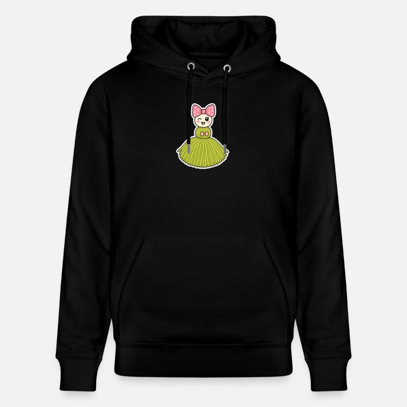 Poupée pompon Stella - Sweat à capuche bio CRUISER Stanley/Stella Unisexe - noir