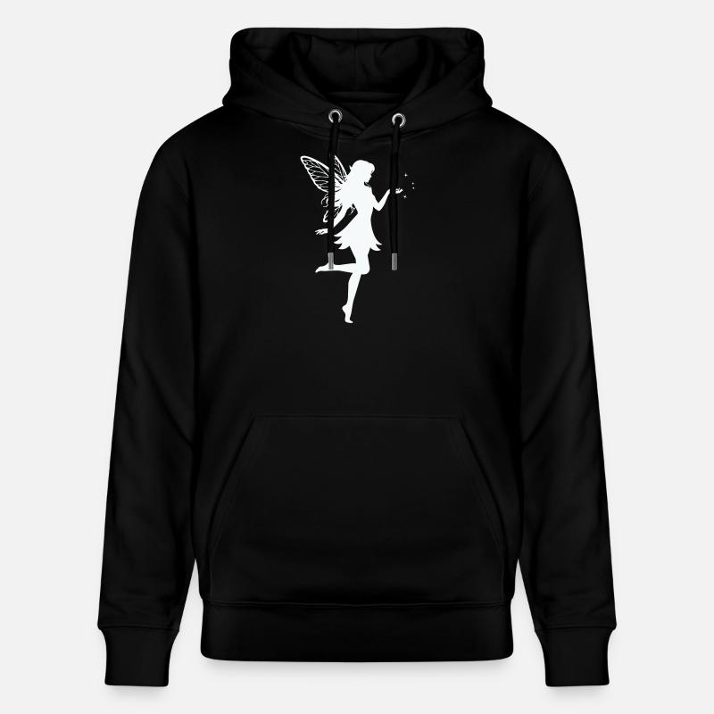 Elfe Fée - Sweat à capuche bio CRUISER Stanley/Stella Unisexe - noir