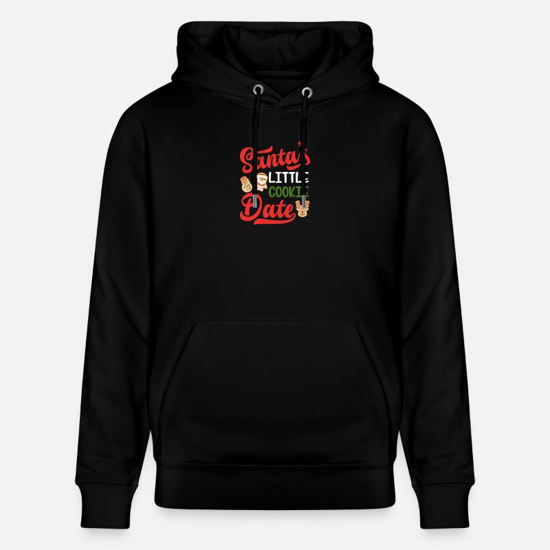 Sankt kleines Plätzchen-Datum - Stanley/Stella Unisex Bio-Hoodie CRUISER  - Schwarz