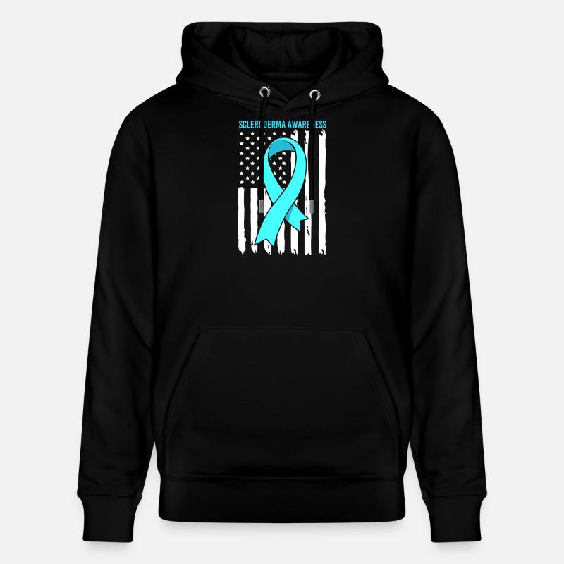 Scleroderma - Stanley/Stella CRUISER Unisex Organic Hoodie - black