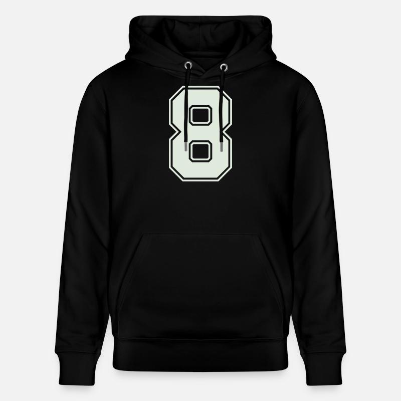 8 - Sweat à capuche bio CRUISER Stanley/Stella Unisexe - noir