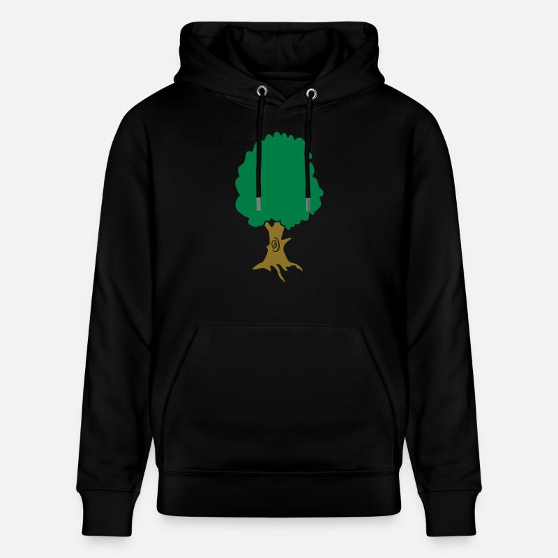 baum - Sweat à capuche bio CRUISER Stanley/Stella Unisexe - noir