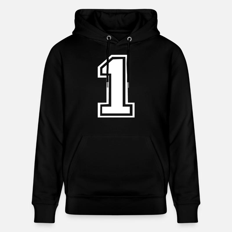 1 - Sweat à capuche bio CRUISER Stanley/Stella Unisexe - noir