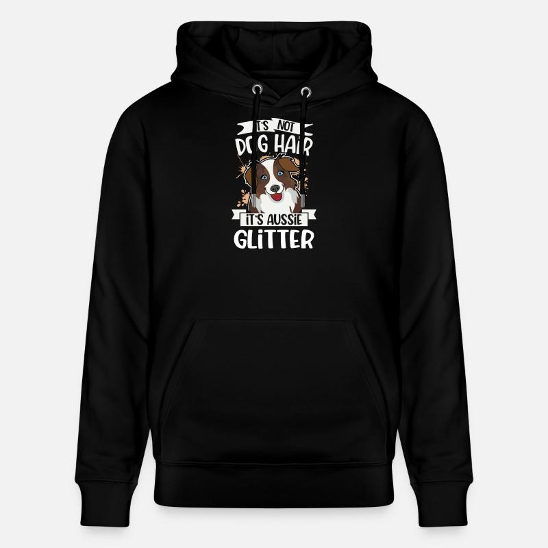 Australian Shepherd - Sweat à capuche bio CRUISER Stanley/Stella Unisexe - noir