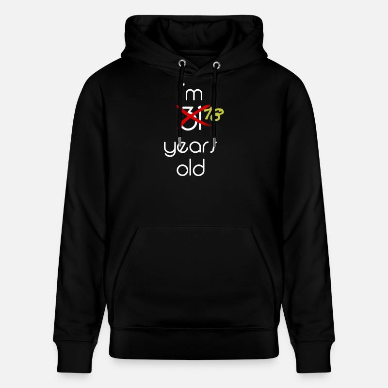 Célébration des 31 ans Style graphique - Sweat à capuche bio CRUISER Stanley/Stella Unisexe - noir