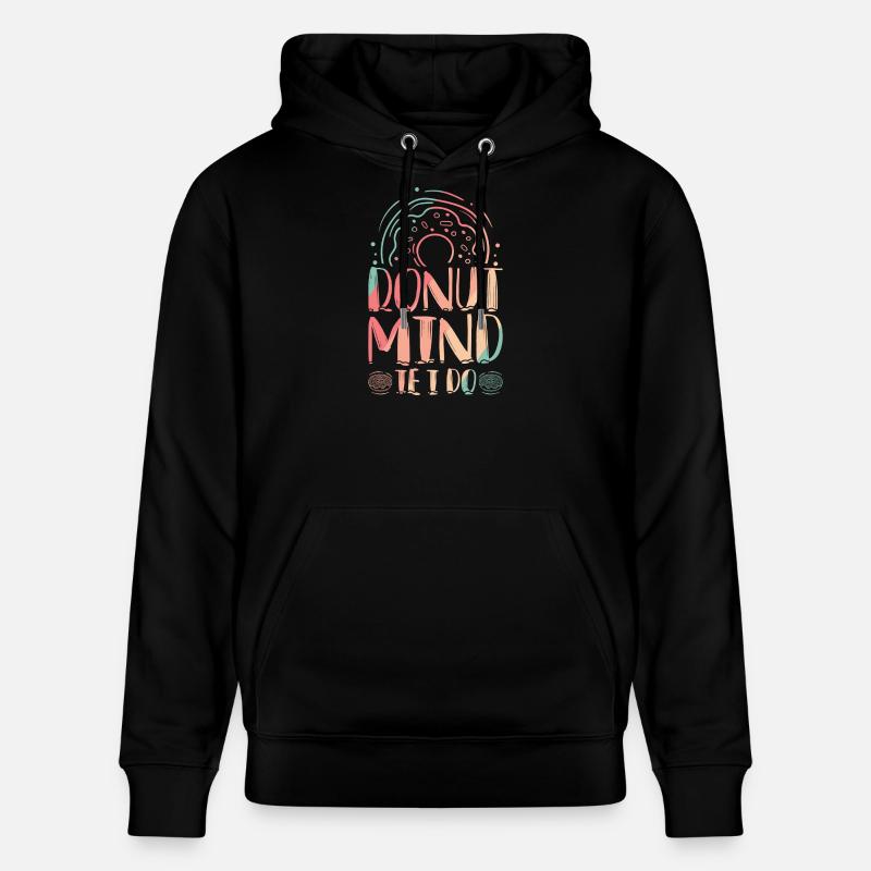 Restauration rapide en donuts - Sweat à capuche bio CRUISER Stanley/Stella Unisexe - noir