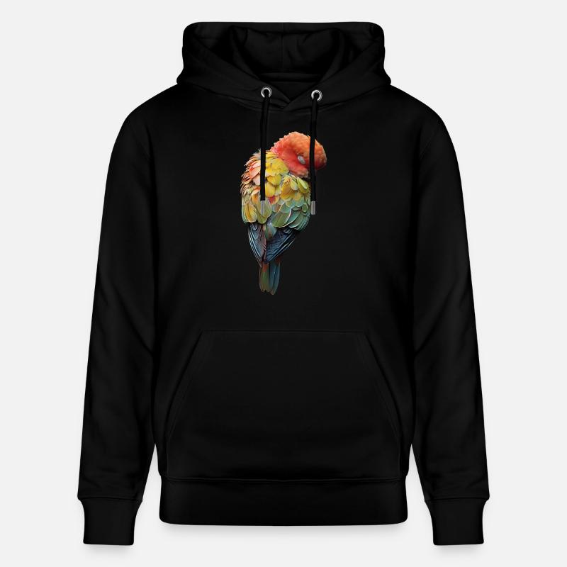 Perroquet - Sweat à capuche bio CRUISER Stanley/Stella Unisexe - noir