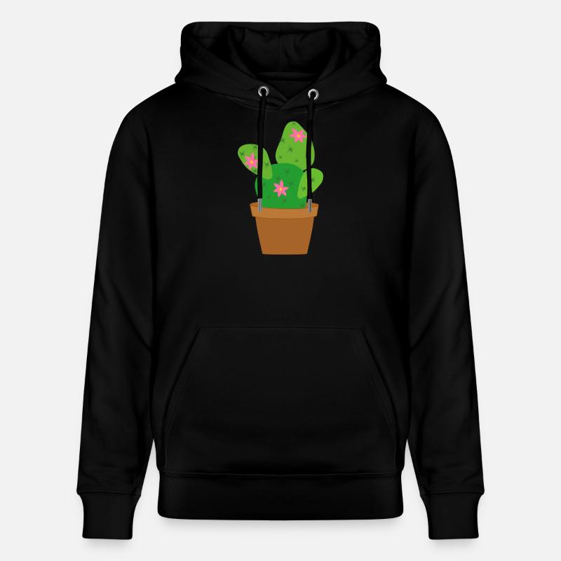 cactus - Sweat à capuche bio CRUISER Stanley/Stella Unisexe - noir