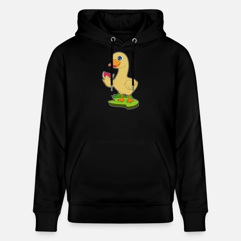 Canard Pastèque - Sweat à capuche bio CRUISER Stanley/Stella Unisexe - noir