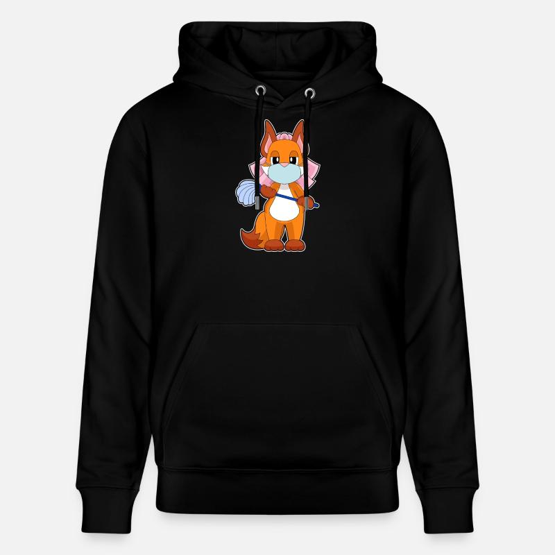Renard Voile de mariée Mariage - Sweat à capuche bio CRUISER Stanley/Stella Unisexe - noir