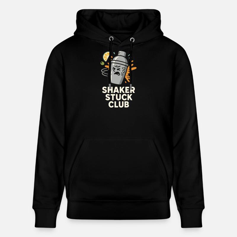 Shaker Stuck Mixologue débutant - Sweat à capuche bio CRUISER Stanley/Stella Unisexe - noir