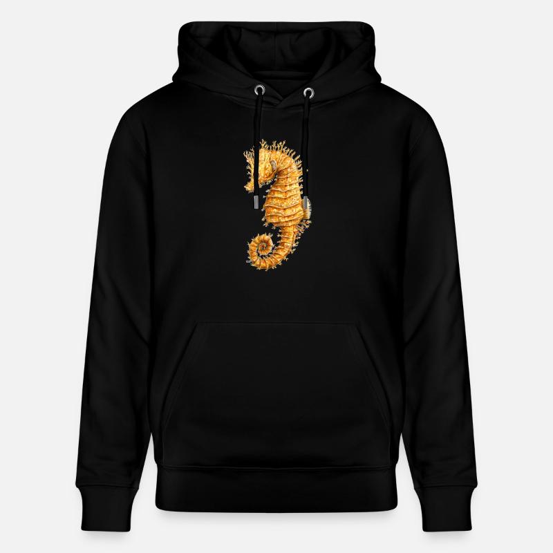 Seahorse - Hippocampe - Hippocampe - Sweat à capuche bio CRUISER Stanley/Stella Unisexe - noir