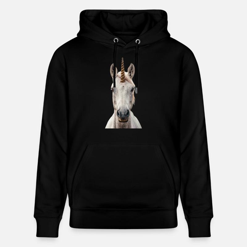 Einhorn - Stanley/Stella Unisex Bio-Hoodie CRUISER  - Schwarz