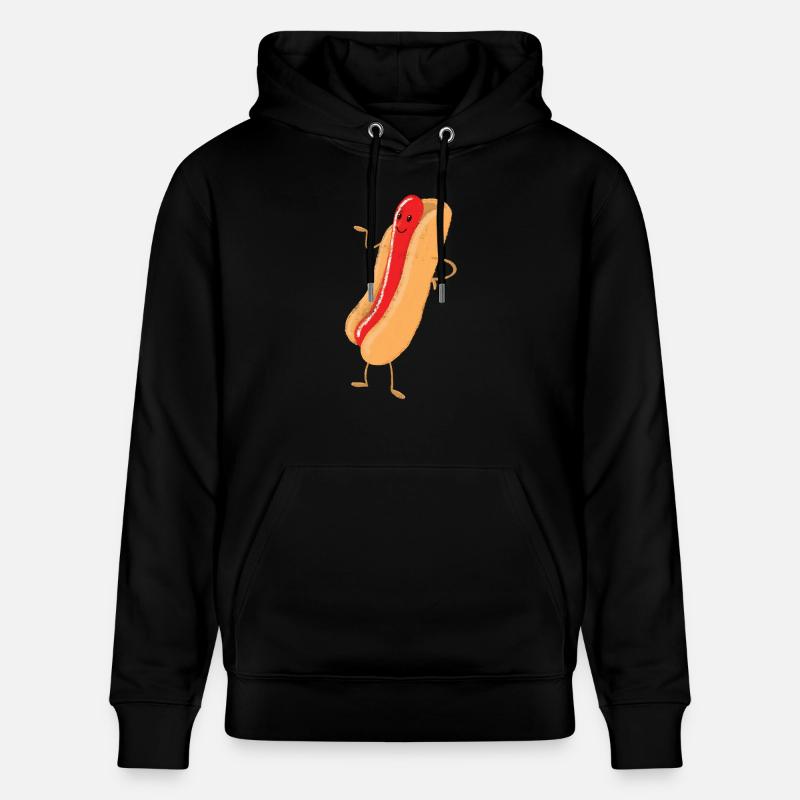 mignon hot-dog humain - Sweat à capuche bio CRUISER Stanley/Stella Unisexe - noir